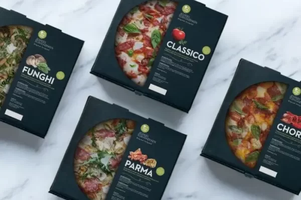 Custom packaging example